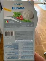 Mängden socker i Burrata