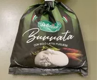 Mängden socker i Burrata