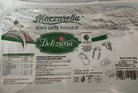 Mängden socker i Mozzarella