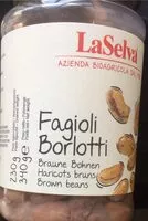 Mängden socker i Bohne Borlotti