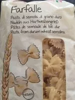 Mängden socker i Farfalle