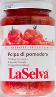 Mängden socker i Polpa di pomodoro