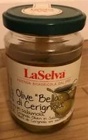 Mängden socker i Olive "Bella di Cerignola"