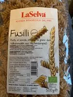 Mängden socker i Fusilli Vollkorn