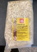 Mängden socker i Fiocchi di avena grandi integrali