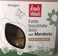 Mängden socker i Fette biscottate dolci con mandorle