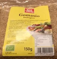 Mängden socker i Gomasio