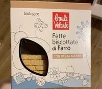 Mängden socker i Fette biscottate