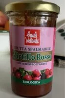 Mängden socker i Frutta spalmabile mirtillo rosso