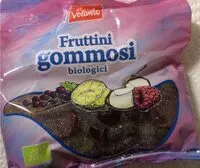Mängden socker i Fruttini gommosi