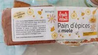 Mängden socker i Pain d'épices al miele