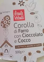 Mängden socker i Corolla di farro con cioccolato e cocco