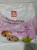 Mängden socker i Le brioscine di farro con uvetta sultanina
