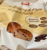 Mängden socker i Brioscine di farro con gocce di cioccolato