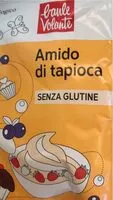 Mängden socker i Amido di tapioca