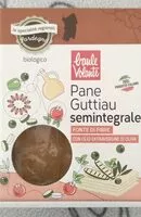 Mängden socker i Pane Guttiau semintegrale