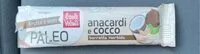 Mängden socker i Anacardi e cocco barretta morbida
