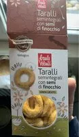 Mängden socker i Taralli semiintegrali con semi di finocchio