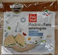 Mängden socker i Piadine di farro semintegrale
