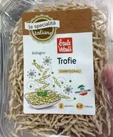 Mängden socker i Trofie semintegrali
