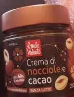 Mängden socker i Crema di nocciole e cacao