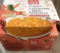 Mängden socker i Zuppa di cicerchie e farro monococco
