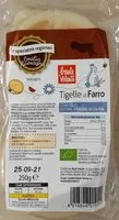 Mängden socker i Tigelle di Farro
