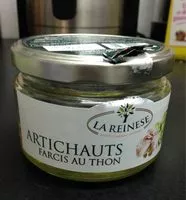 Mängden socker i Artichauts farcis au thon