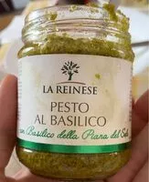 Mängden socker i Pesto al basilico con basilico della piana del Sele
