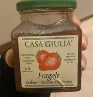 Mängden socker i Marmellata di fragole