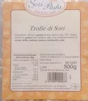 Mängden socker i Trofie di Sori