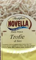 Mängden socker i TROFIE di Sori