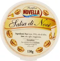 Mängden socker i Salsa di noce