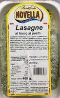 Mängden socker i Lasagne al forno al pesto