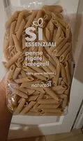 Mängden socker i Penne rigate integrali