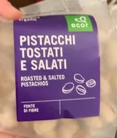 Mängden socker i Pistacchi tostati e salati