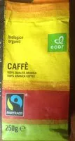 Mängden socker i Caffè 100% qualità arabica