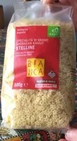 Mängden socker i Stelline di grano khorasan kamut
