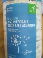 Mängden socker i Gallette riso integrale senza sale aggiunto
