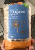Mängden socker i Le gallette riso integrale e miglio