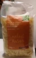 Mängden socker i Mini Pasta - fusilli