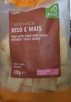 Mängden socker i Minisnack Riso e mais