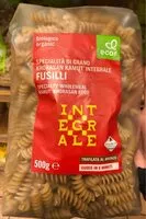 Mängden socker i Fusili pasta