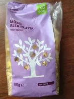 Mängden socker i Musli alla frutta