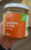 Mängden socker i Sciroppo di riso