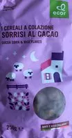 Mängden socker i Sorrisi al cacao