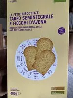 Mängden socker i Fette biscottate farri semintegrale e fiocchi d’avena