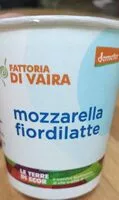 Mängden socker i Mozzarella Fiordilatte