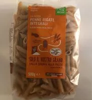 Mängden socker i Penne rigate integrali