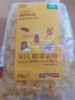 Mängden socker i Farfalle
